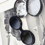 Antique Early 1900s Swiss Army Ski Google Military issued Image 2