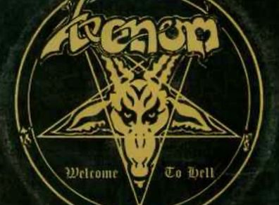 VENOM Welcome to hell 1981 original vinyl record in near mint condition. Sleeve is vg+ with some slight wear along spine