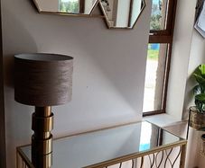 Hall table and mirror