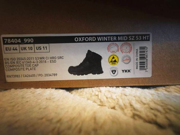 Workwear Helly Hansen Oxford Mid Boa S3 Composite-Toe Safety Boots