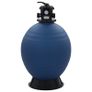 Pool Sand Filter with 6 Position Valve Blue 660 mm Image 4