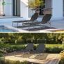 Folding Sun Loungers Set of 2 Image 4