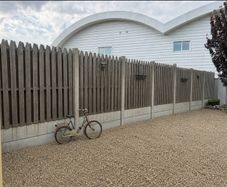 Timber fence