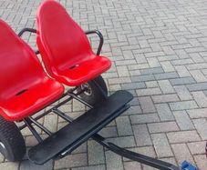 Berg Two seater trailer
