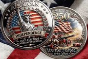 1pc 250th Anniversary of American Independence Coin (1776-2026), new.