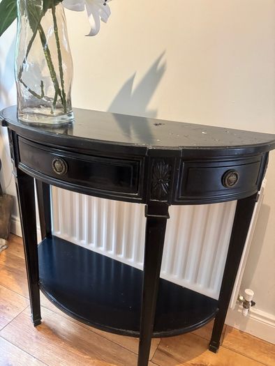 antique hallway table