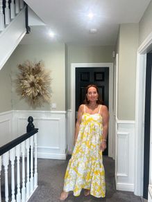 zara summer maxi dress