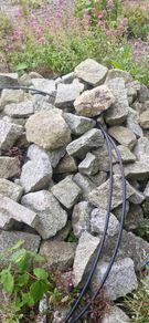 Wicklow granite stones