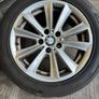 4 BMW alloy wheels with good tyres 225/55/R17 101W Image 9