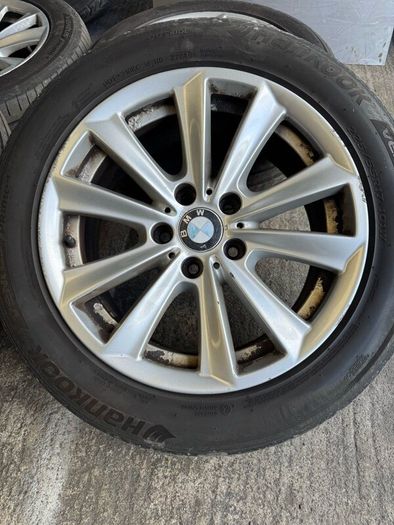 4 BMW alloy wheels with good tyres 225/55/R17 101W