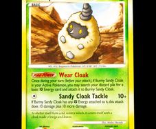 Burmy Sandy Cloak Lv.10 79/132 Common Diamond and Pearl Secret Wonders Pokemon Card 2007