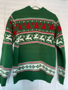 Xmas jumper fair isle style size medium
