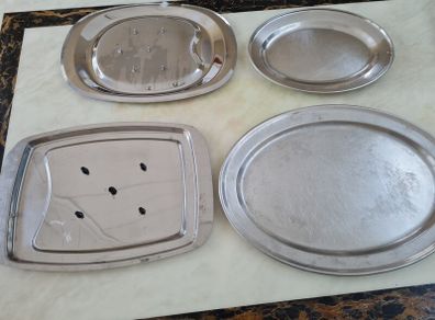 stainless steel trays