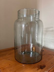 Tall Glass Vase