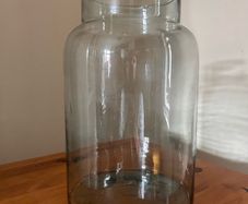 Tall Glass Vase
