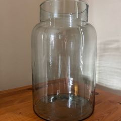 Tall Glass Vase