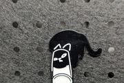 Cute cat enamel pin