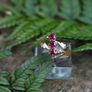 Antique 3 Stone Ruby Ring - 18ct Image 5