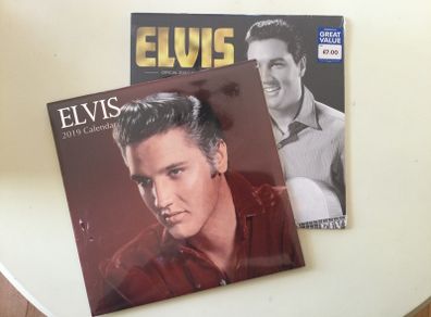 Memorabilia - Elvis Calendars X 2
