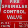 Lot of 2 Signs Fire Control Valve and a Bait Sign Measurements in the Photos, Postage available or Collection Image 7