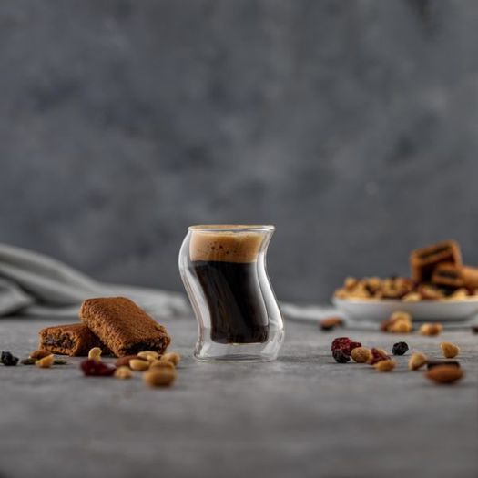 JoyJolt Pivot Double Wall Insulated  60ml Espresso Glasses - Set of 2