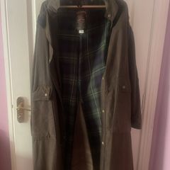 Oil skin coat