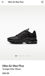 boys airmax plus