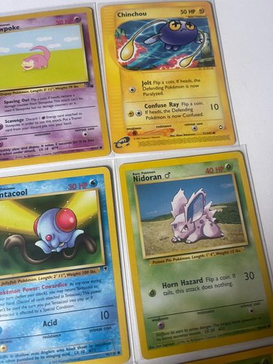 Vintage Pokemon Cards Lot