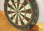 Dart board come with darts