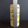Fabulous Vintage Retro Kitsch Sylvac Cylindrical Vase from the "Brickwork" Range Produced in the 60's and 70s, Shape Number 3812 Image 7