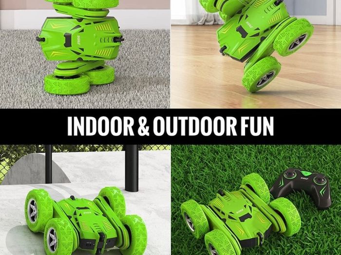 Stunt Car Toys, Direct Charge Remote Control Car with 2 Sided 360 Rotation Gifts for Boys Girls Kids MULTIPLE COLOURS AVAILABLE (FREE POSTAGE)