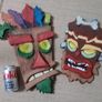 Crash bandicoot Uma uka and aka aka mask Image 2