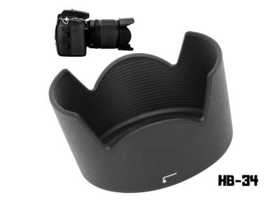 HB34 Lens Hood for Nikon 55 200mm Bayonet Replacement