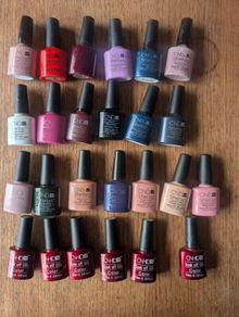 CND shellac bail varnish