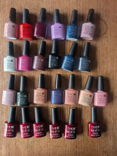 CND shellac bail varnish