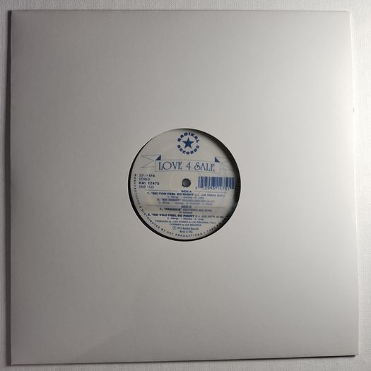 LUV 4 Sale - Do you feel so right - Radikal Records - US Pressing - Oldschool 90s Dublin CLASSIC!