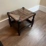 Antique Irish Woven Stool Image 2