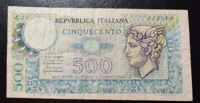 500 Lire (Mercurio) 1976 Italy