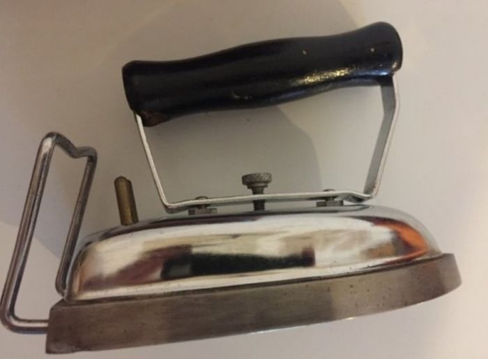 Antique Original Prilect Travel Iron