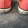 Womens pink High Top Converse in excellent condition Image 4