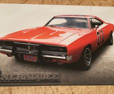 General Lee canvas ( dukes of hazard)