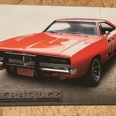 General Lee canvas ( dukes of hazard)