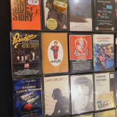 Cassette Tapes x 20 Movie Musical Sountracks Etc