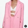 Zara Pink Blazer Size M Image 4