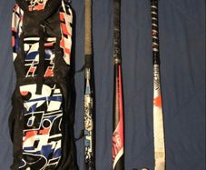 hockey sticks