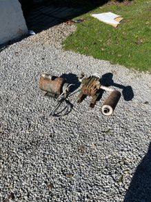 Vintage Cow Milking Machine / Dairy Equipment