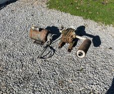 Vintage Cow Milking Machine / Dairy Equipment