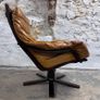 1960s Gerald Easden Lounge Chair In Sumptuous Cognac Leather Image 3