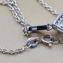Sterling Silver Necklace with Pendant Image 4