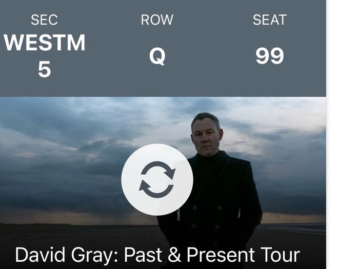 David Gray tickets